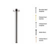 Thanh nối đầu sen American Standard FFAS9908 gắn trần EasySET