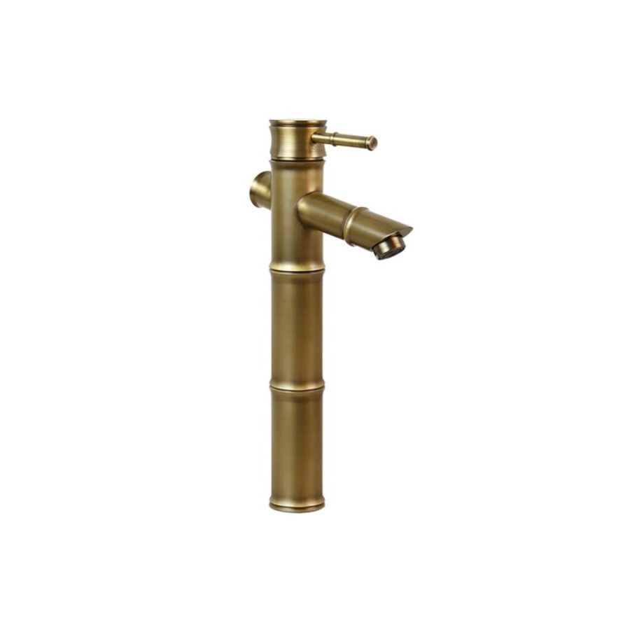 Vòi chậu lavabo nóng lạnh bằng đồng Kanly GCA02