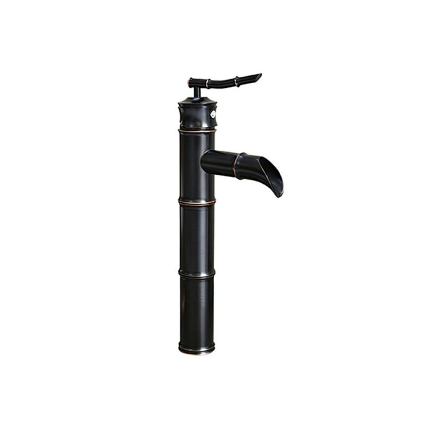Vòi chậu lavabo nóng lạnh bằng đồng Kanly GCA02B