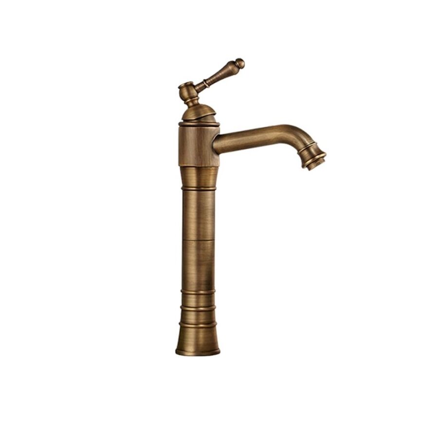 Vòi chậu lavabo nóng lạnh bằng đồng Kanly GCA13