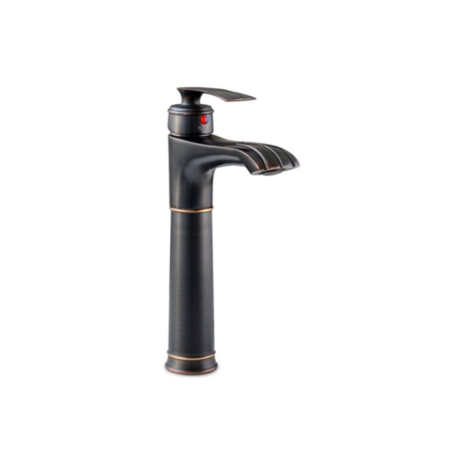 Vòi chậu lavabo nóng lạnh bằng đồng Kanly GCA41B