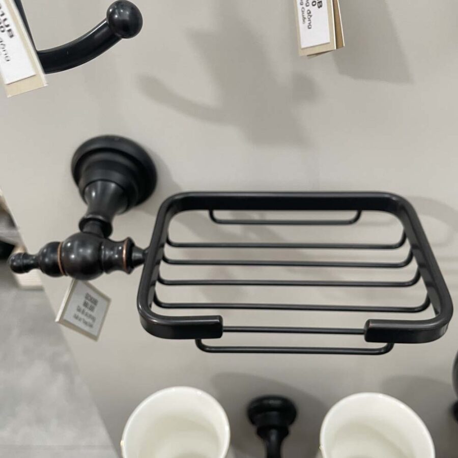 Giá để xà phòng bằng đồng Kanly GCK05B