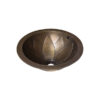 Chậu lavabo đặt bàn Kanly bằng đồng đúc GCL02