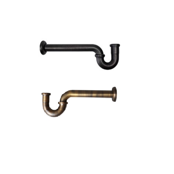Ống Thải Chữ P Bằng Đồng Kanly GCP06