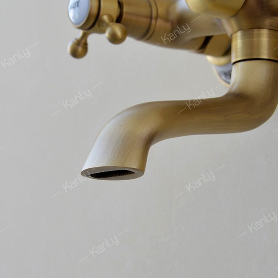 Sen cây tắm đứng nóng lạnh bằng đồng Kanly GCS19