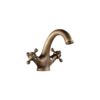 Vòi chậu lavabo nóng lạnh bằng đồng Kanly GCV05