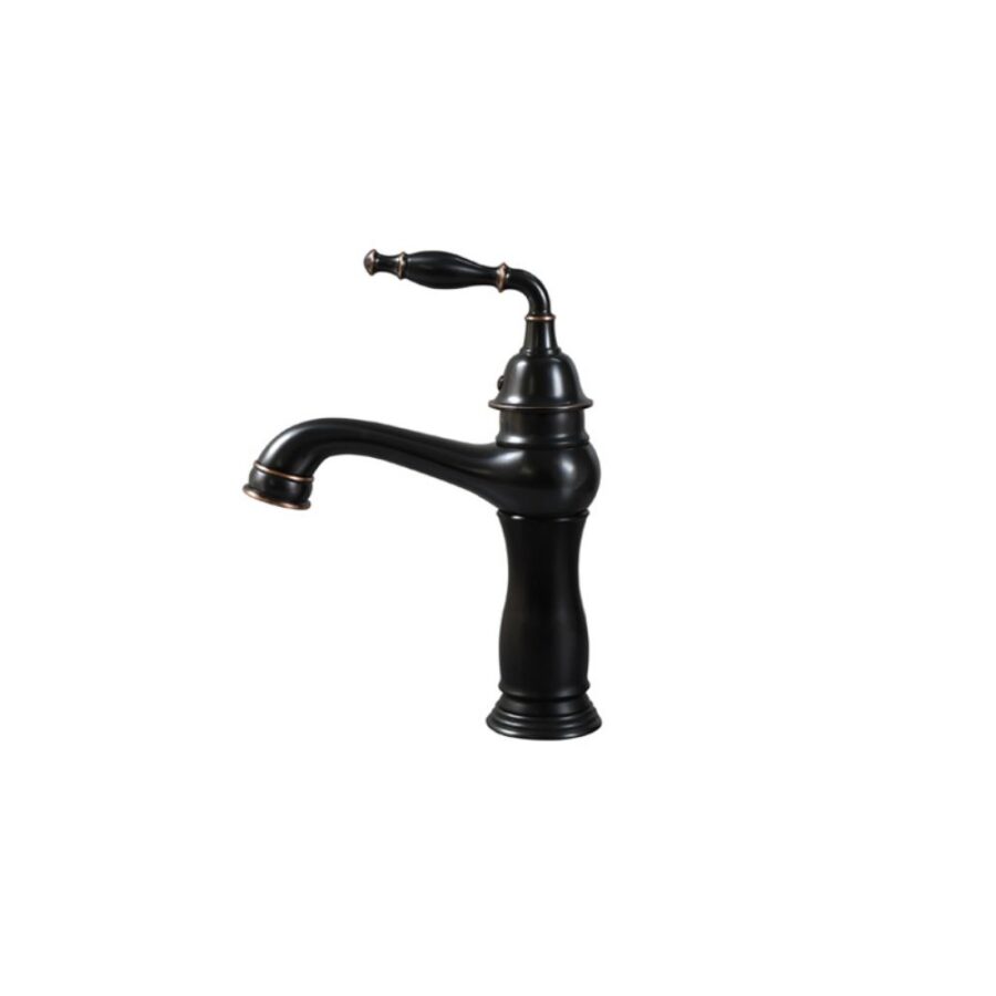 Vòi chậu lavabo nóng lạnh bằng đồng Kanly GCV14B