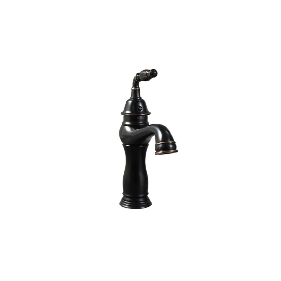 Vòi chậu lavabo nóng lạnh bằng đồng Kanly GCV14B