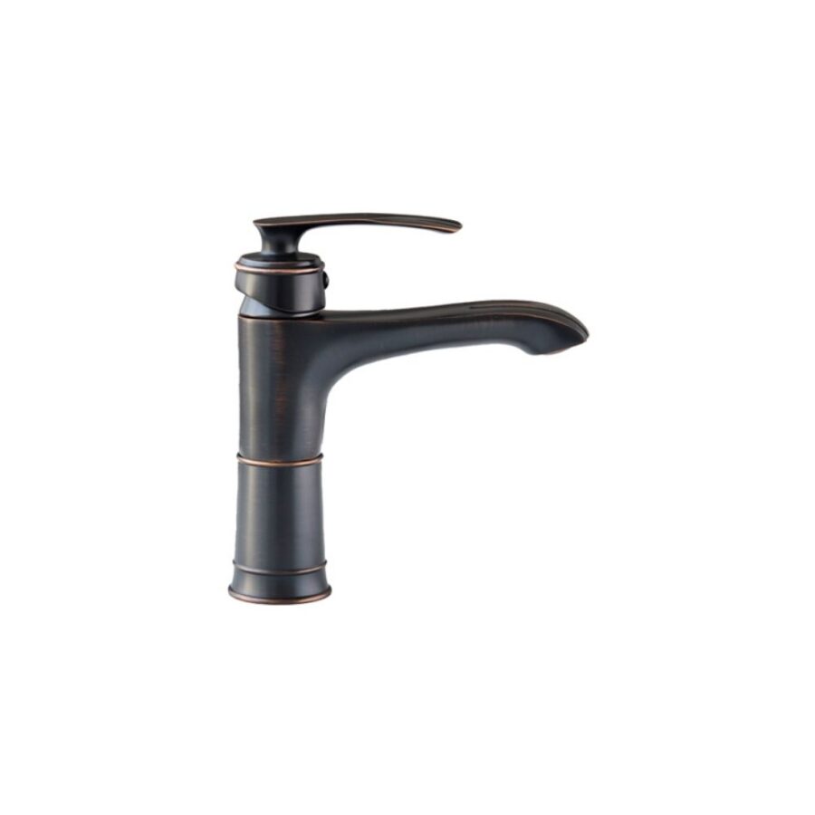 Vòi chậu lavabo nóng lạnh bằng đồng Kanly GCV41B