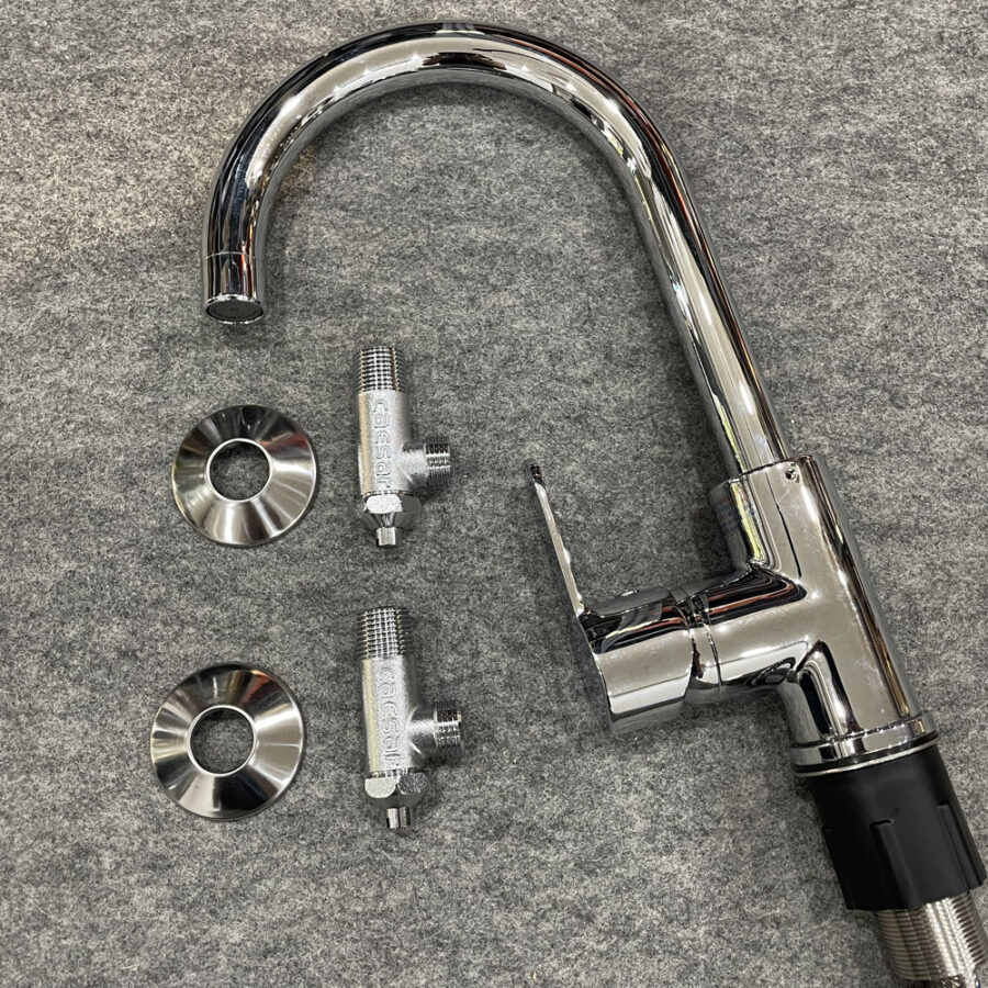 Vòi bếp nóng lạnh Caesar K415C