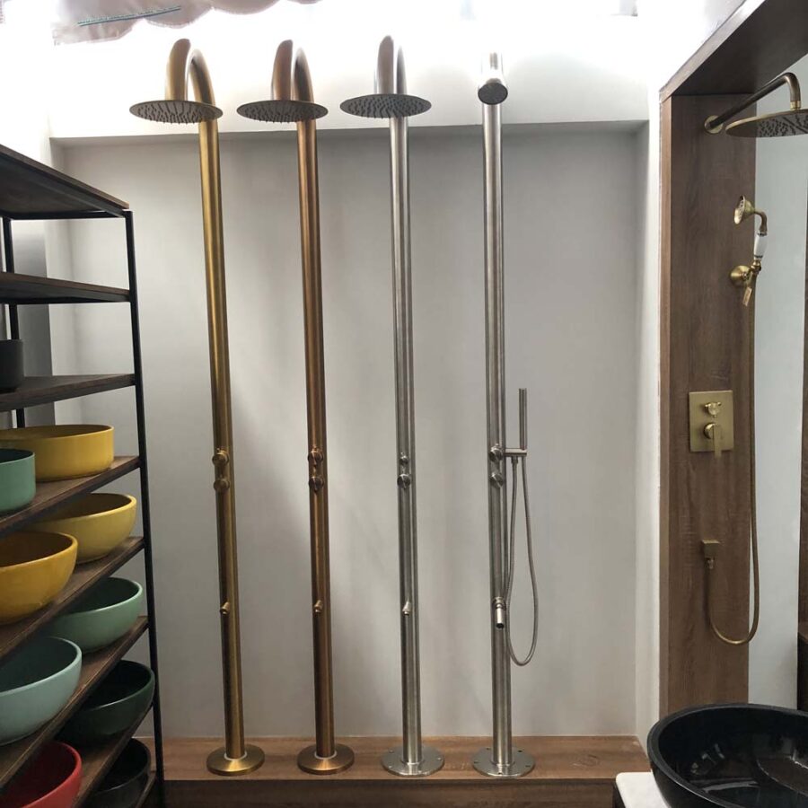 Sen cây tắm đứng đặt sàn ngoài trời Kanly KLS9007