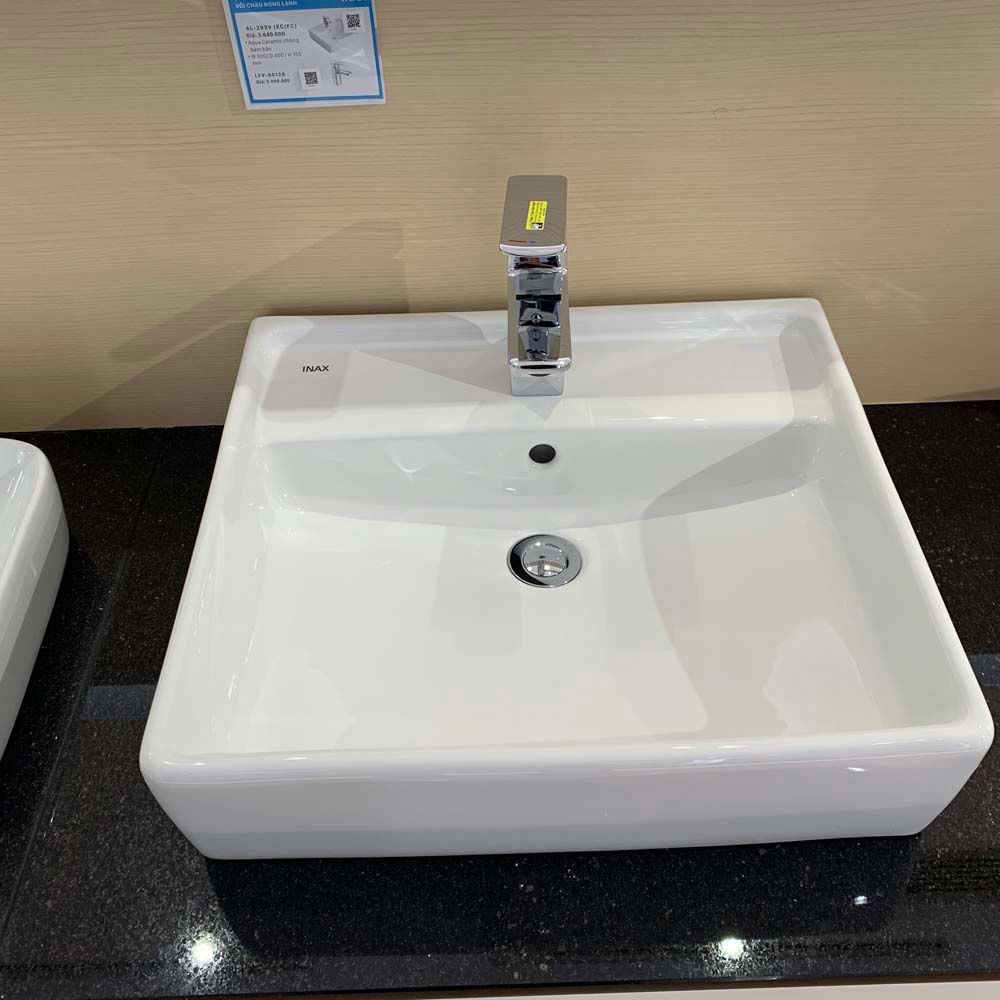 Chậu rửa lavabo đặt bàn INAX L-293V (L293V) (L-293VFC)