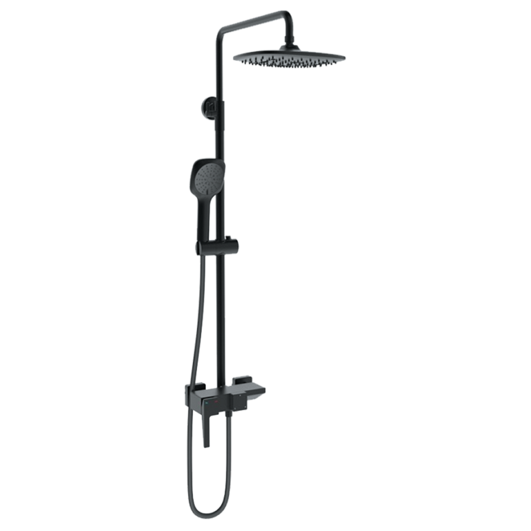 Bộ sen tắm cây đứng nóng lạnh Luxta L7225-Black