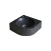 Chậu lavabo góc treo tường Kanly đá tự nhiên LAVABOGOC-MARBLEDEN