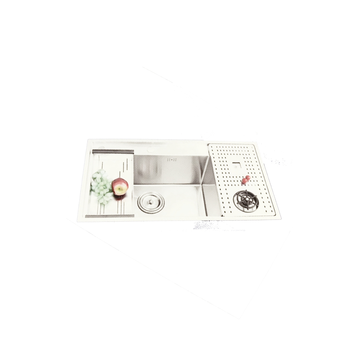 Chậu rửa chén 1 hố Luxta LC8949-3.0