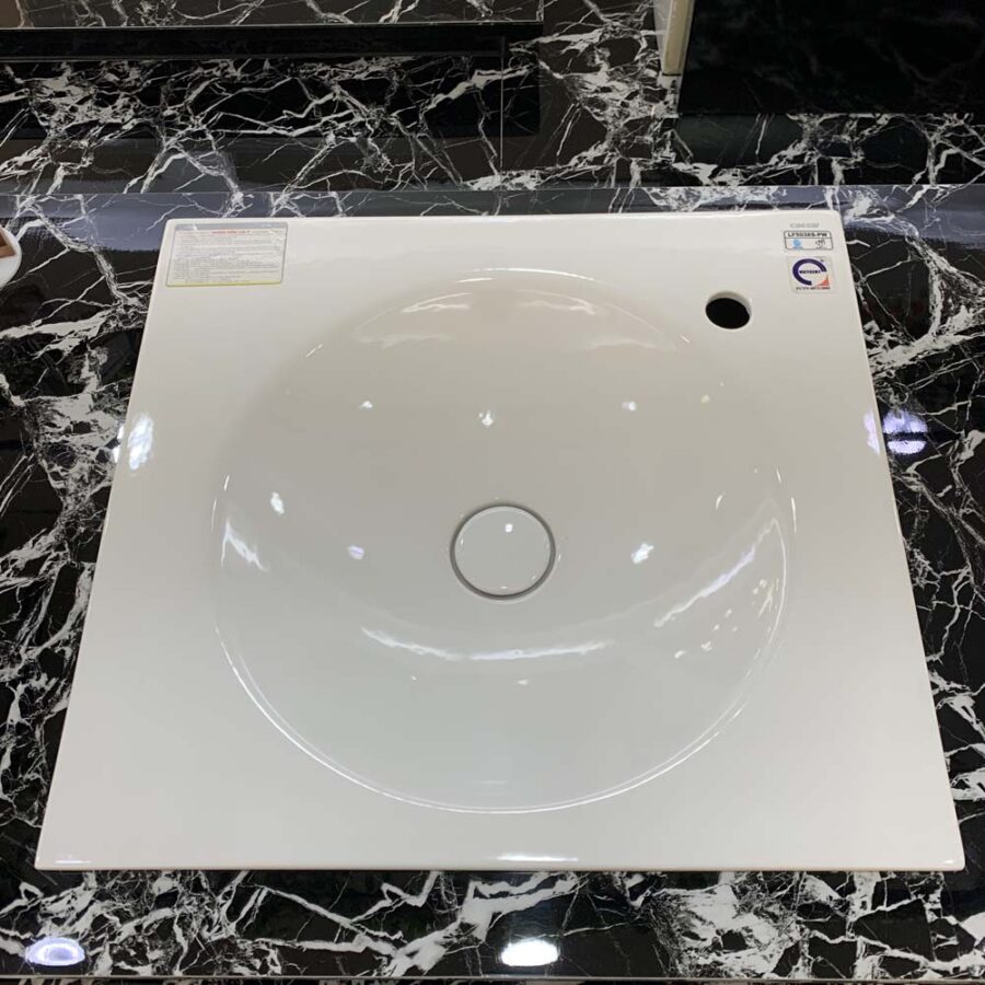 Chậu lavabo dương vành Caesar LF5038
