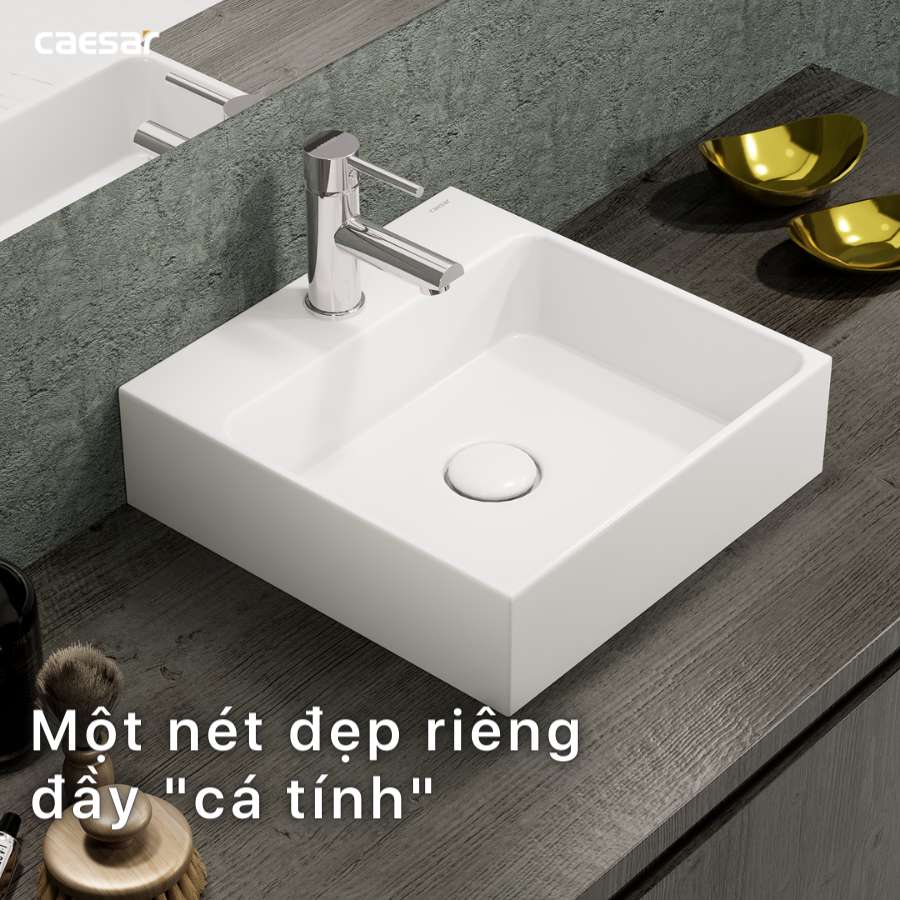 Chậu lavabo đặt bàn Caesar LF5257