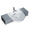 Chậu rửa lavabo dương vành Caesar LF5302