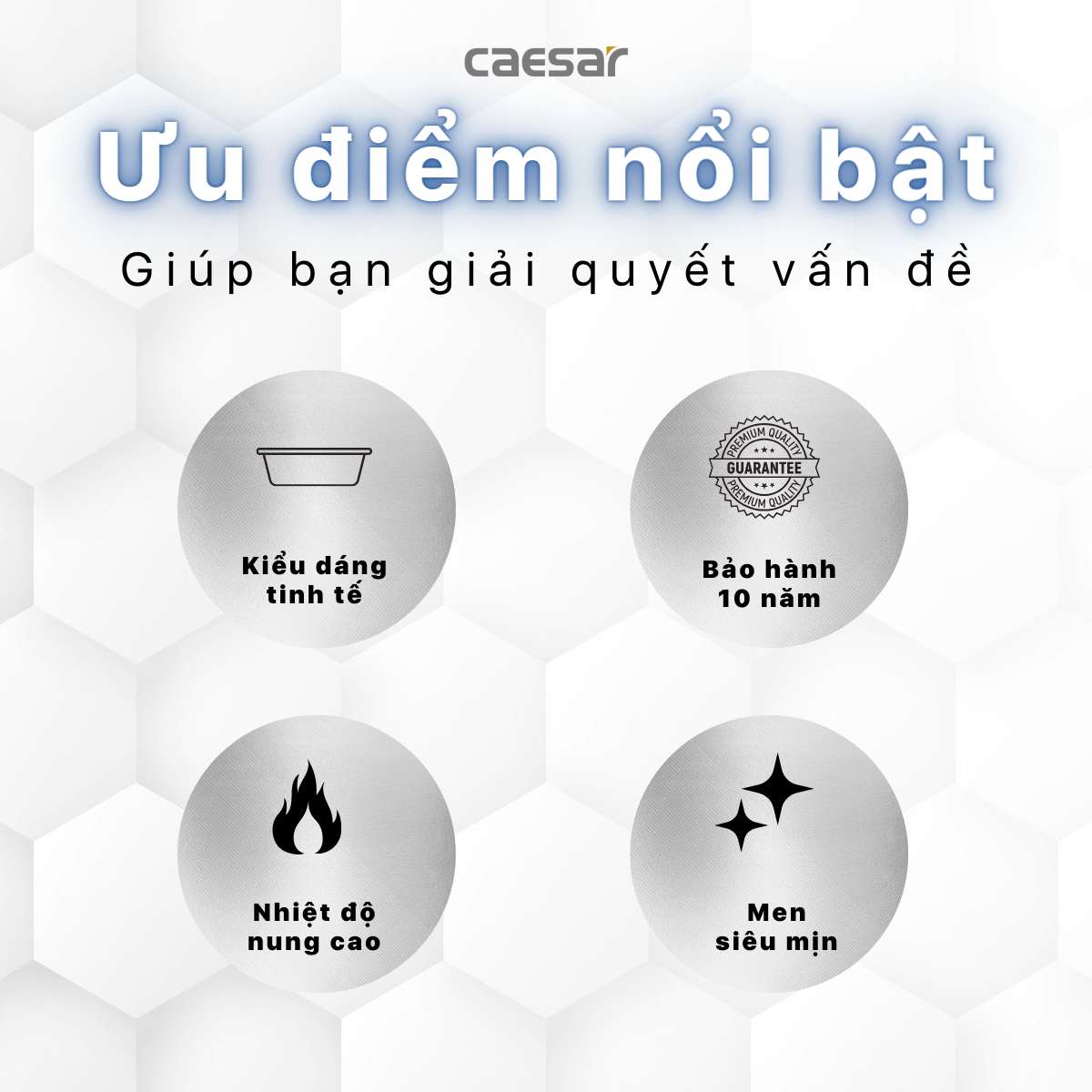 Chậu rửa lavabo dương vành Caesar LF5302