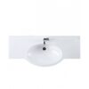 Chậu lavabo dương vành Caesar LF5324