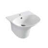 Chậu rửa mặt lavabo treo tường Luxta LL-102B liền khối