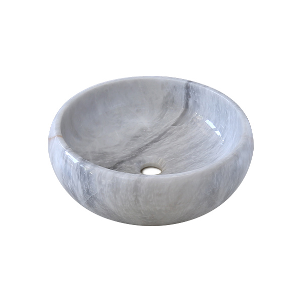 Chậu lavabo đặt bàn Kanly đá Marble tự nhiên MAR123N