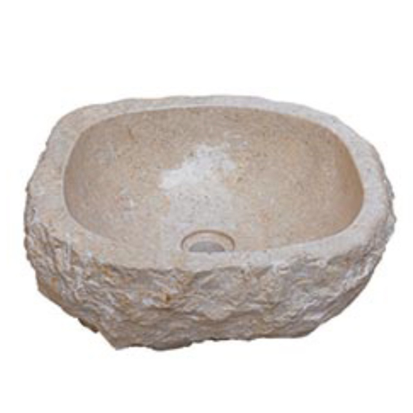 Chậu lavabo đặt bàn Kanly bằng đá Marble MAR51i