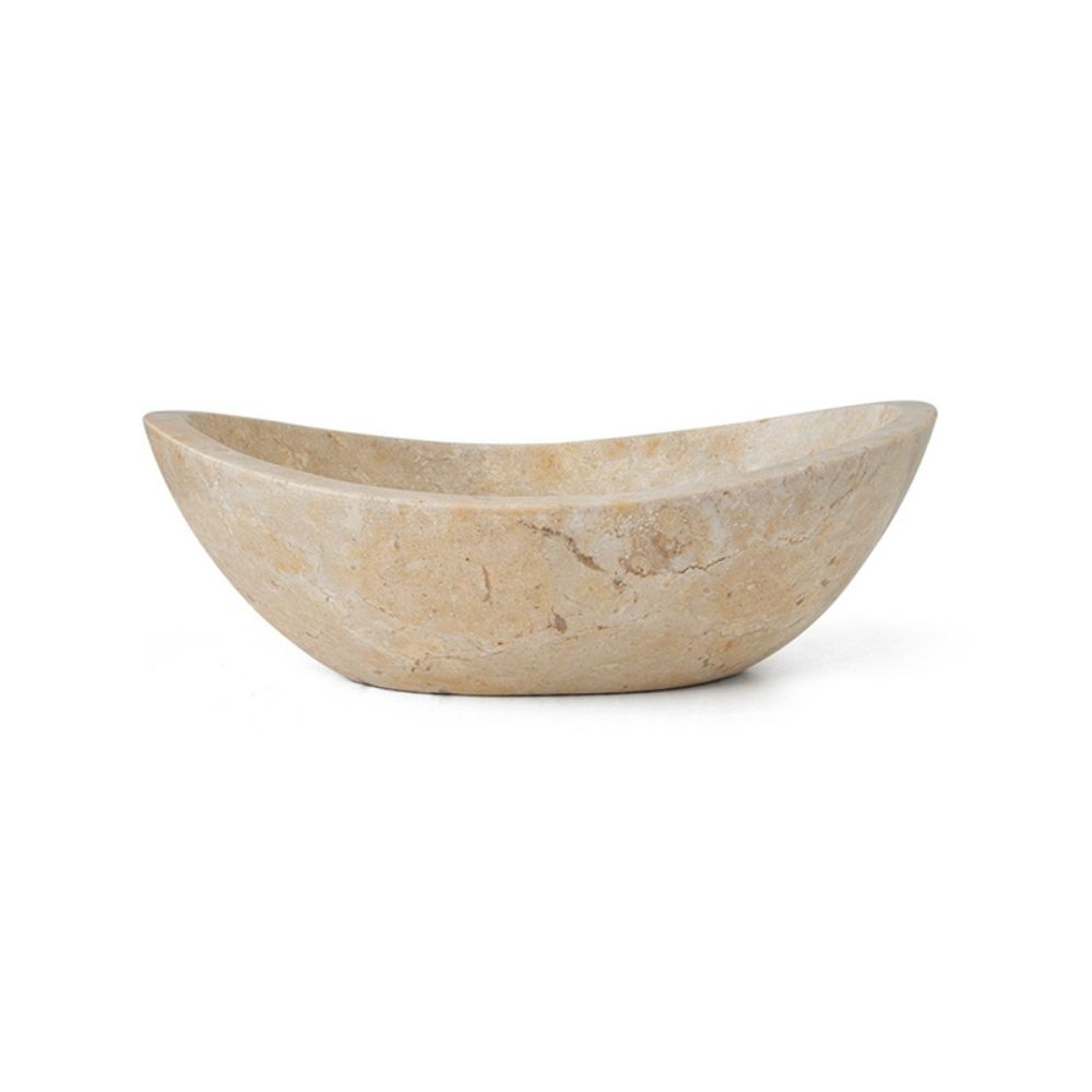 Chậu lavabo đặt bàn Kanly đá marble tự nhiên MAR61FI