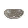 Chậu lavabo đặt bàn Kanly đá grey marble MAR64N