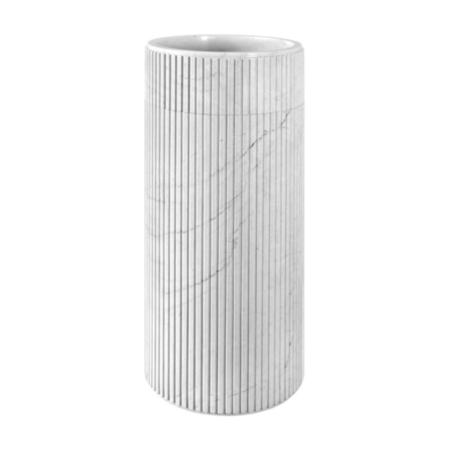 Chậu lavabo trụ đứng Kanly đá marble MAR83EV.02