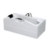 Bồn tắm chân yếm 1m7 massage Caesar MT3370L(R)