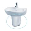 Chân chậu lavabo lửng Caesar P2441