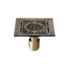 Phễu thoát sàn bằng đồng 12x12cm Kanly GCP22