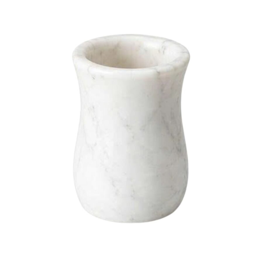 Lọ đựng bàn chải đá trắng sữa Kanly PK03H
