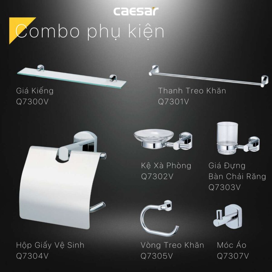 Lô giấy vệ sinh Caesar Q7304V