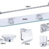 Bộ phụ kiện inox 6 món Caesar Q8800-A6 (Q8800A6)