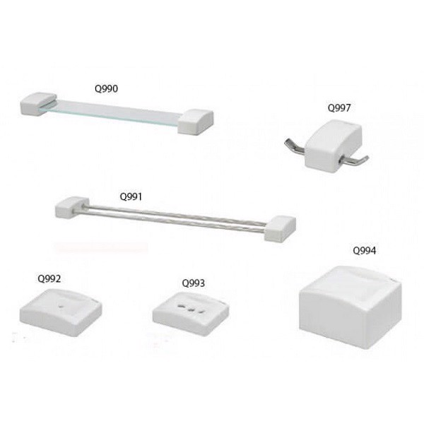 Bộ phụ kiện sứ 6 món Caesar Q990-A6 (Q990A6)