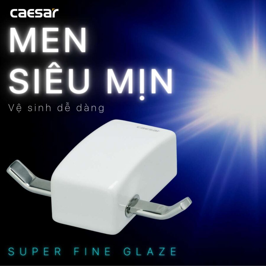 Móc áo đôi Caesar Q997