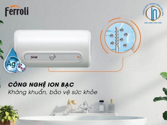 Máy nước nóng gián tiếp Ferroli QQ AG+