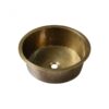 Chậu lavabo đặt bàn Kanly bằng đồng RSC602V