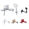 Bộ vòi sen tắm nóng lạnh Caesar S393C / CB / CW / CR / CG