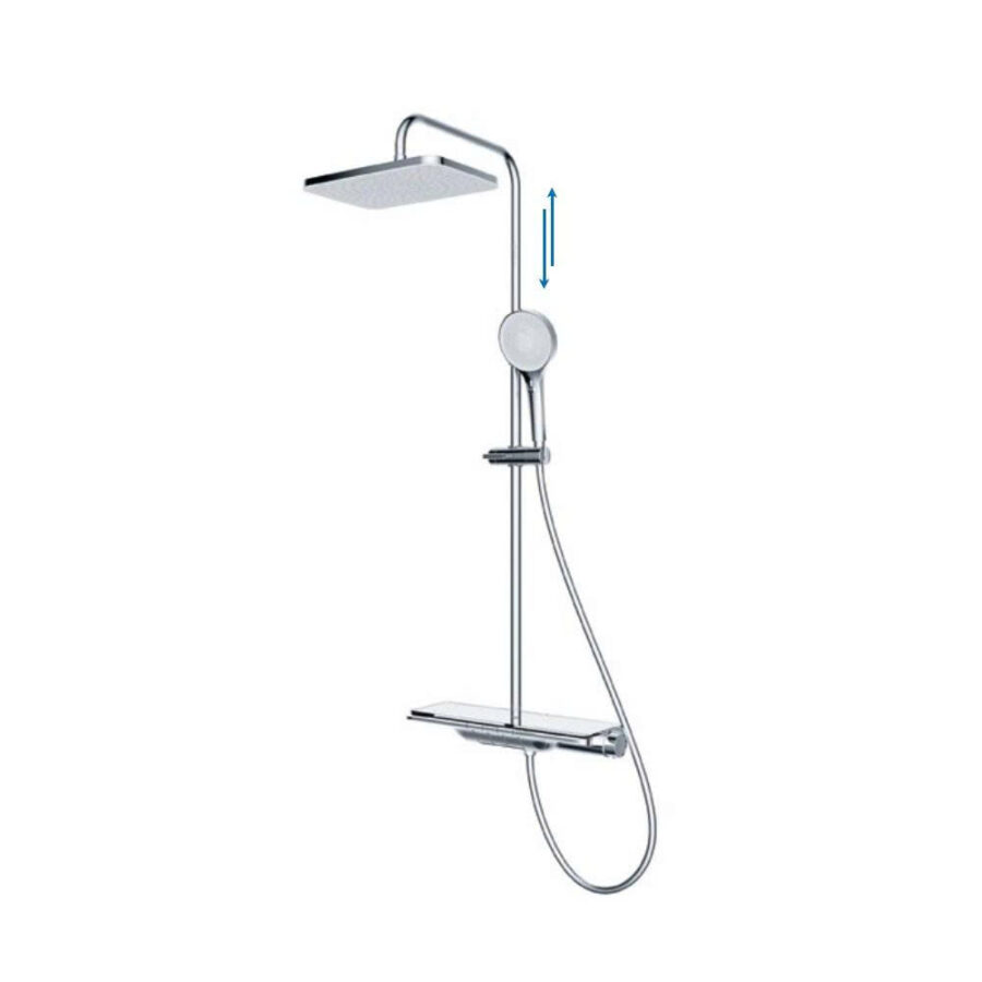 Sen cây tắm đứng ổn nhiệt Caesar S658C