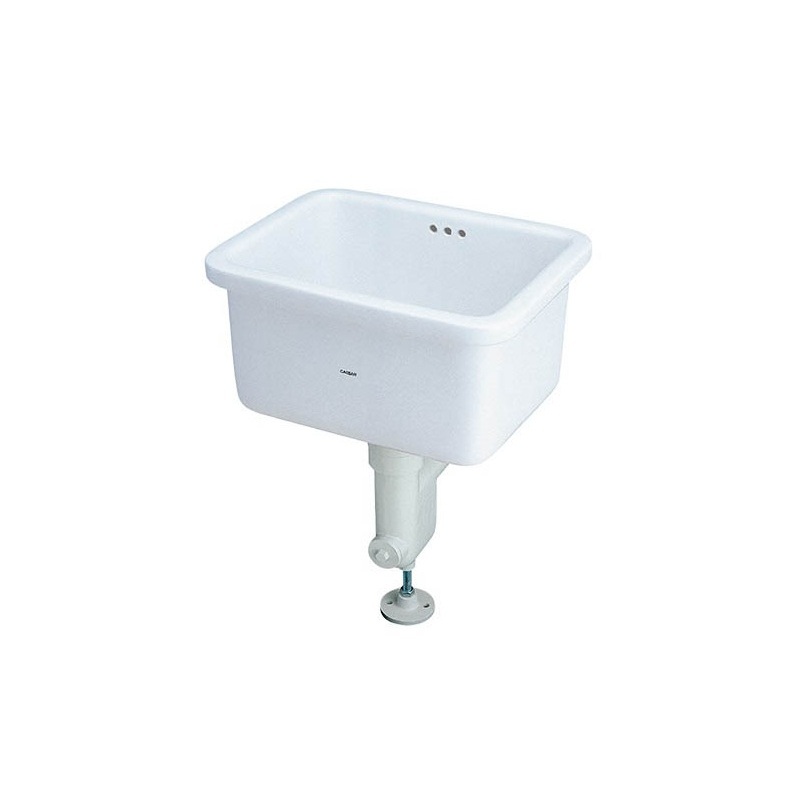 Chậu giặt thoát ngang xả vào tường Caesar SS558AP (bộ xả BF559P)