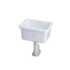 Chậu giặt xả xuống sàn Caesar SS558AS (bộ xả BF559S)