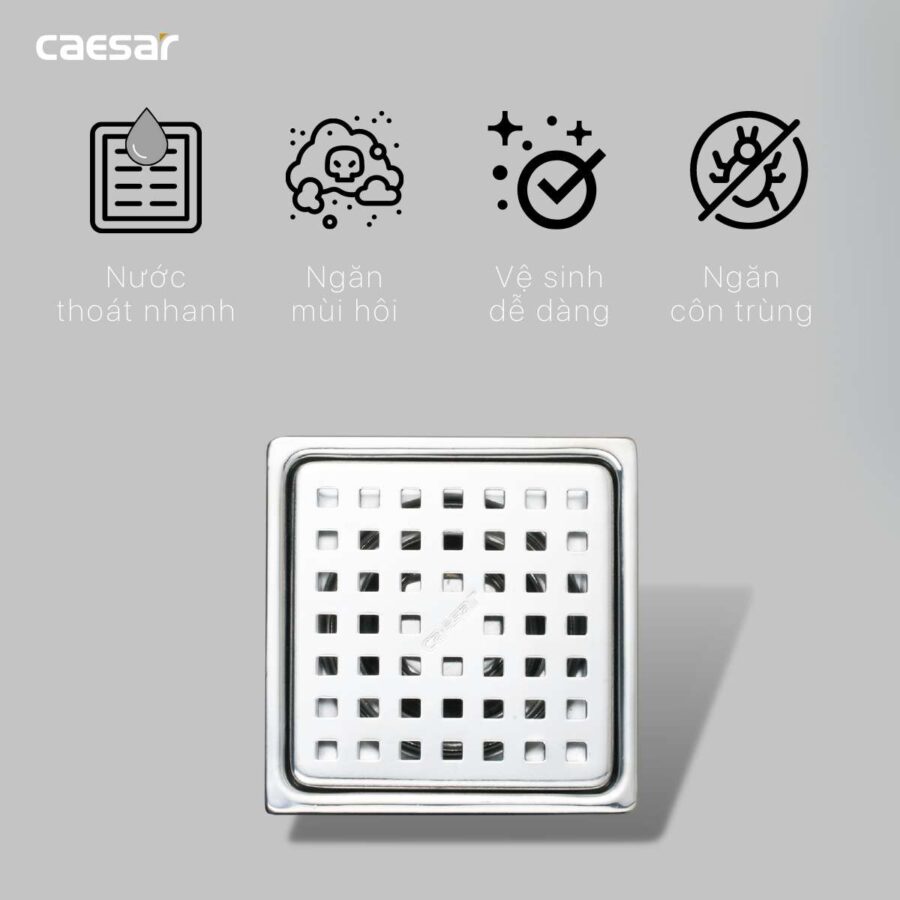 Phễu thoát sàn Caesar ST1212L