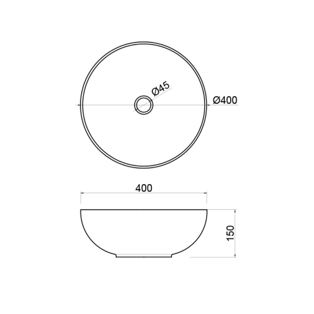 Chậu lavabo đặt bàn Kanly sứ hoa văn SU121