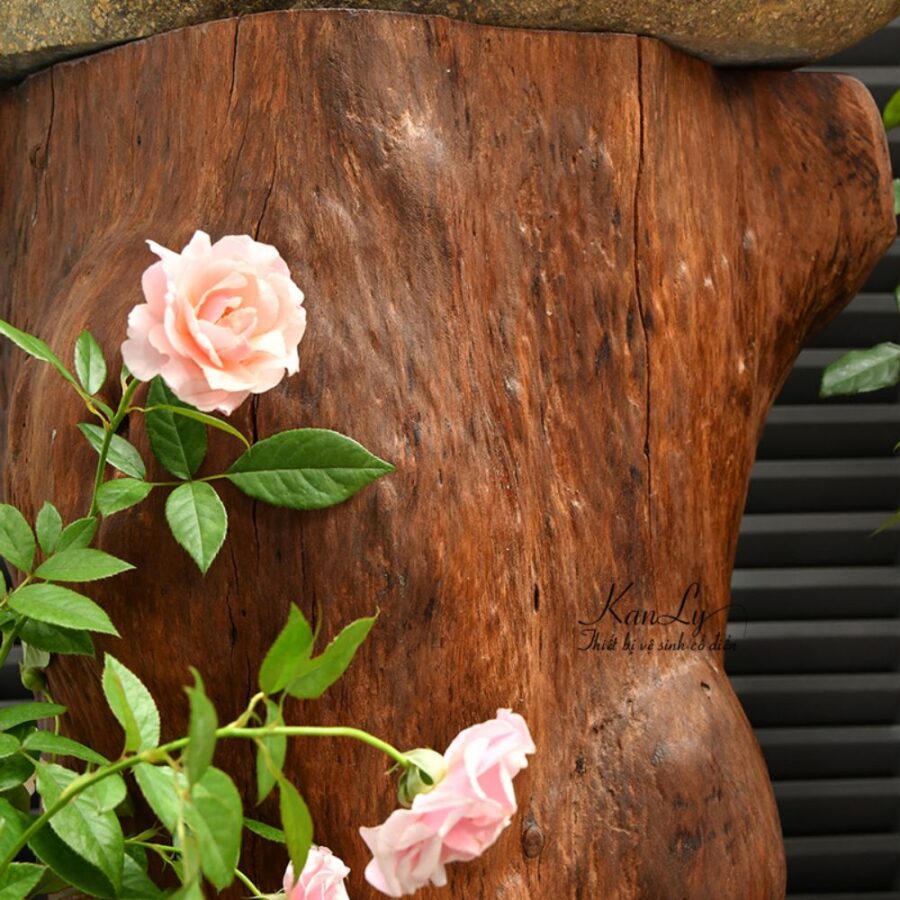 Trụ gỗ để lavabo Kanly TG02