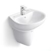 Chậu rửa lavabo treo tường Viglacera V39 chân lửng