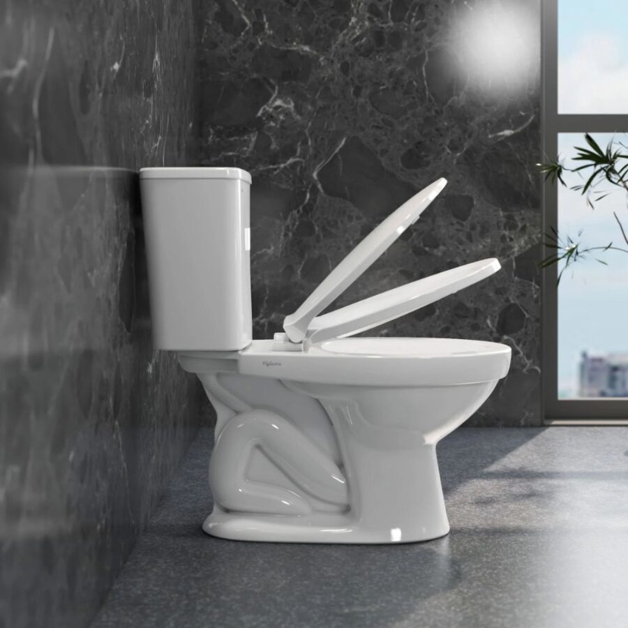 Bồn cầu 2 khối Viglacera V716 nắp êm