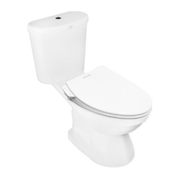 Bồn cầu 2 khối American Standard VF-2397SW (VF2397SW) nắp rửa cơ M4A839